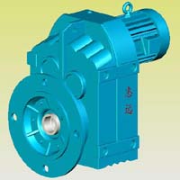 F系列平行軸斜齒輪減速機實體模型