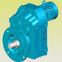 F系列平行軸斜齒輪減速機實體模型