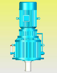 NGW-L型行星齒輪減速機實體模型