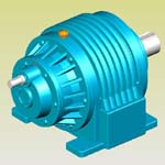 NGW兩級行星齒輪減速機(jī)實(shí)體模型(JB/T6502-93派生系列)