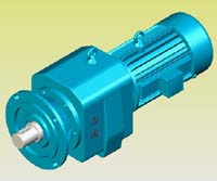 R系列斜齒硬齒面減速機(jī)實(shí)體模型查看Q/ZTB03-2000