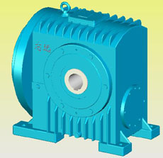 RD系列二次包絡(luò)減速器實體模型
