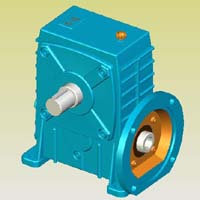 WPDA型蝸輪蝸桿減速機(jī)實(shí)體模型