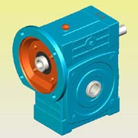 WPWDK型蝸輪蝸桿減速機(jī)實(shí)體模型