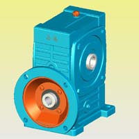 WPWDKA型蝸輪蝸桿減速機(jī)實(shí)體模型