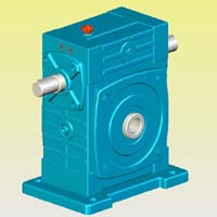 WDWKS型蝸輪蝸桿減速機(jī)實(shí)體模型