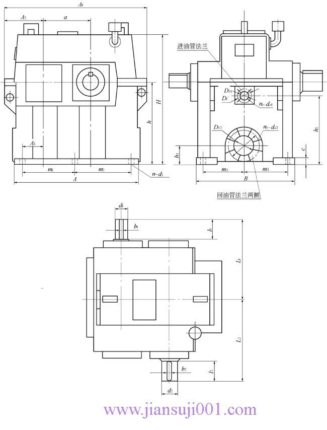 GS型高速漸開(kāi)線圓柱齒輪箱