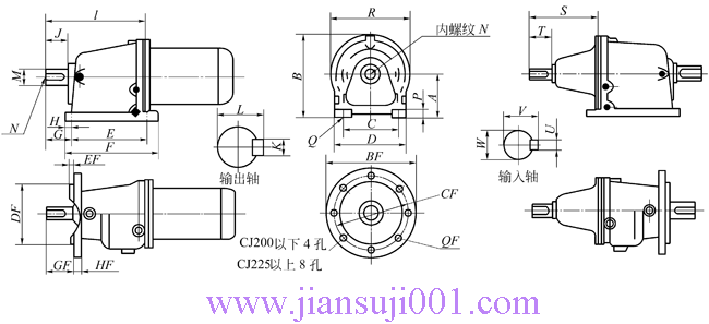 TCJ系列圓柱齒輪減速器