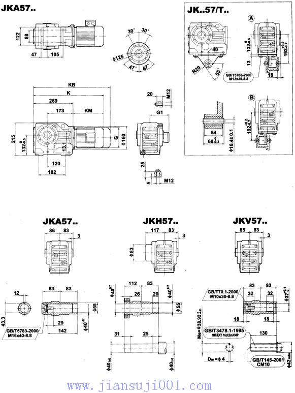 JK系列減速電機