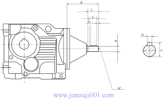 JTK系列斜齒輪-錐齒輪減速電機(jī)