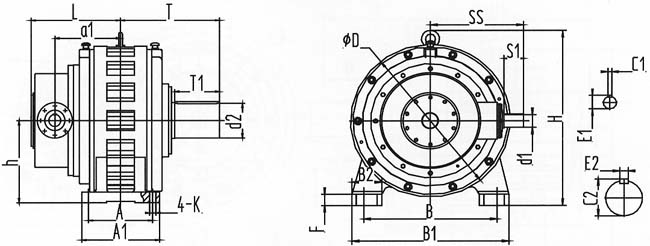 NW系列三環(huán)減速器