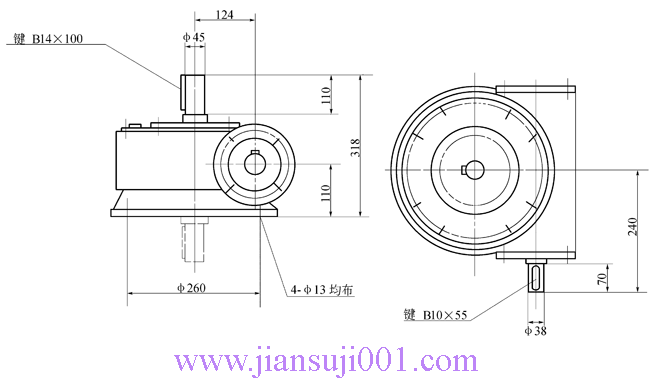 QT型蝸輪減速機(jī)