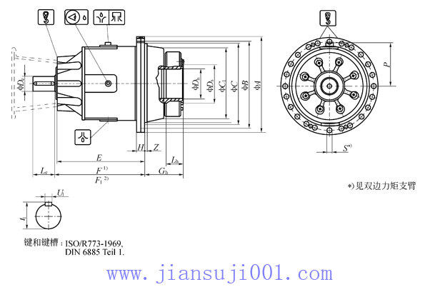 P系列行星齒輪減速機