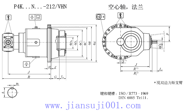 P系列行星齒輪減速機(jī)