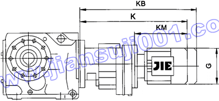 JRTK斜齒輪—傘齒輪減速機(jī)電機(jī)