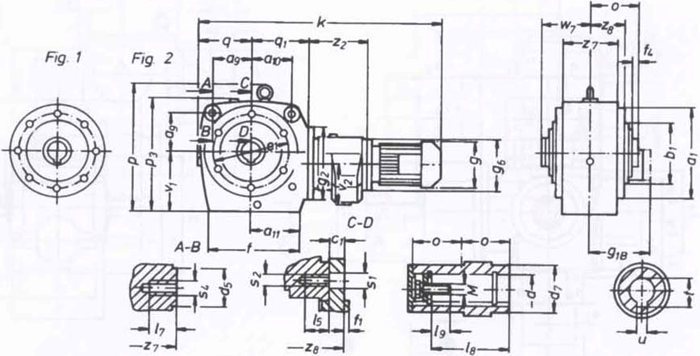 SW斜齒輪—蝸輪蝸桿減速電機(jī)