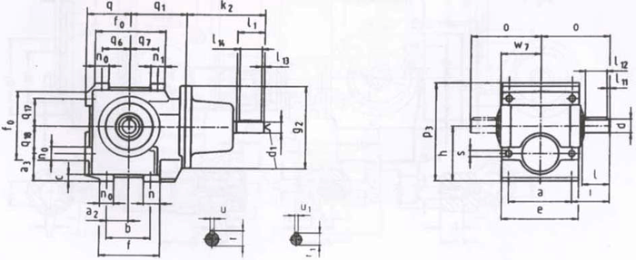 SW斜齒輪—蝸輪蝸桿減速電機(jī)