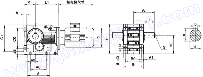WK系列弧齒錐齒輪硬齒面減速機(jī)