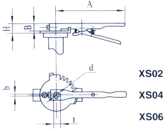 XDJ系列地下用二級(jí)傳動(dòng)閥門減速器