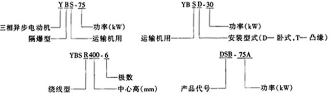 YBS系列運輸機用隔爆型異步電動機概述及結(jié)構(gòu)簡介
