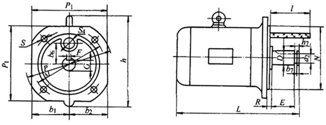YDF系列電動機閥門用三相異步電動機(普通型)