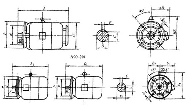 YKZ��FXZ�����ƄӮ���늄әC���γߴ磨H80��H160��
