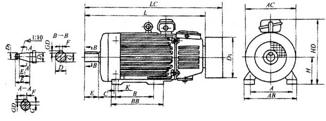 YZJ��YZRJ��YZRWJϵ�����ؼ�ұ�������ஐ��늄�(d��ng)�C(j��)���γߴ�